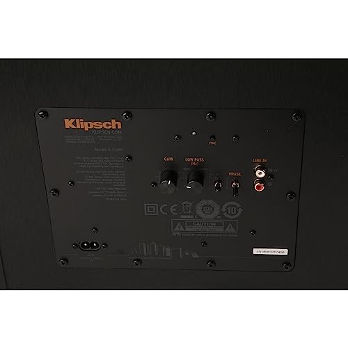 12" 400W Wireless Subwoofer, Brushed Black V509