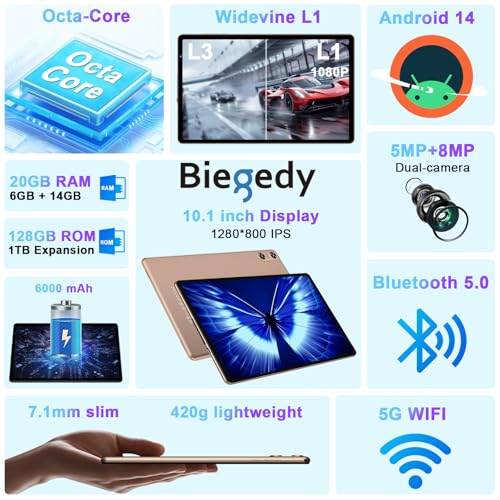 10 Inch Android Tablet with Keyboard and Mouse K3362