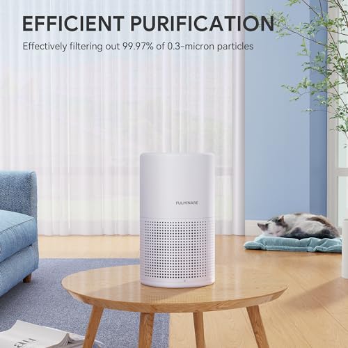 H13 True HEPA Air Purifier for Bedroom, Quiet with Night Light V933