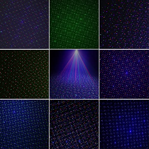 Christmas Laser Lights Outdoor Garden Projector with Moving RGB Waterproof U91188