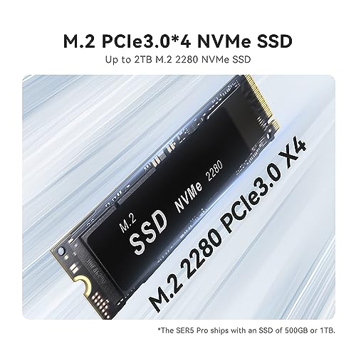 Mini PC AMD Ryzen 7 32GB RAM 500GB SSD T731