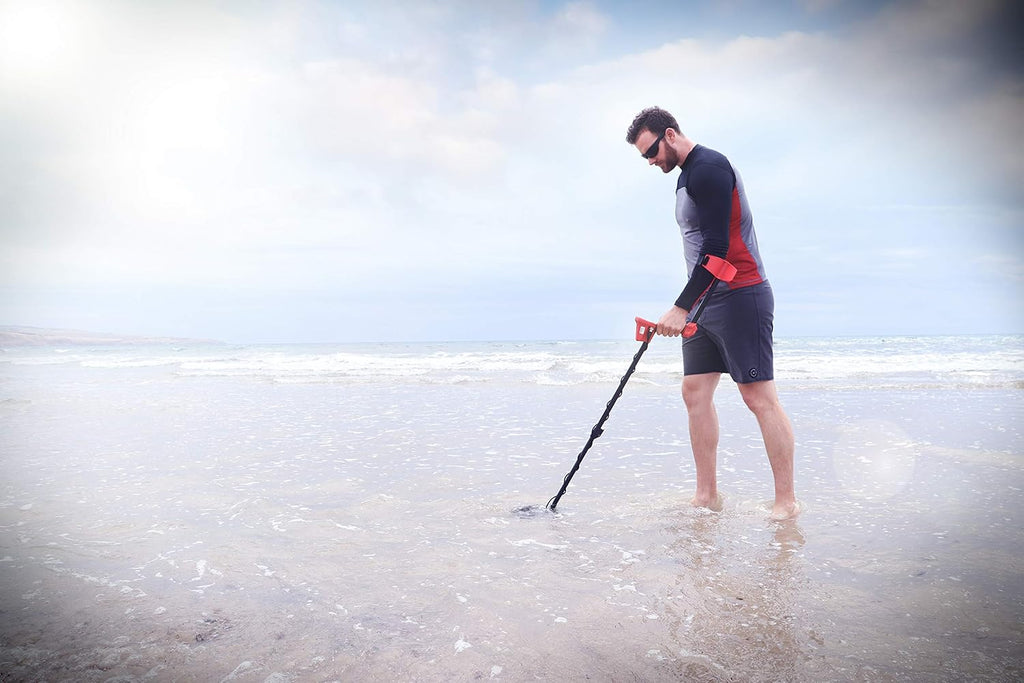 Multi-Frequency Pinpointing Metal Detector for Adults with Waterproof Coil L921