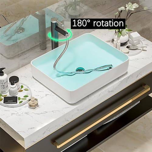 Floating Bathroom Vanity with Sink and LED Mirror, Solid Wood, Wall Mounted, Single Sink 36" R230851