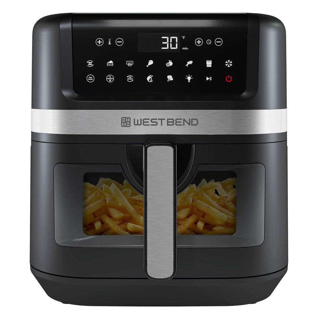 7QT Air Fryer with 13 One-Touch Presets, Black I88442