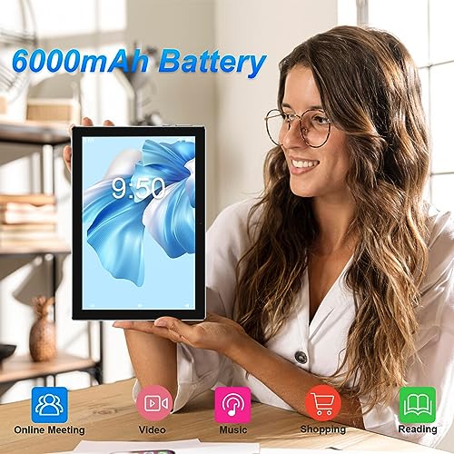 10 Inch Android Tablet with Keyboard Case Mouse Stylus J550018