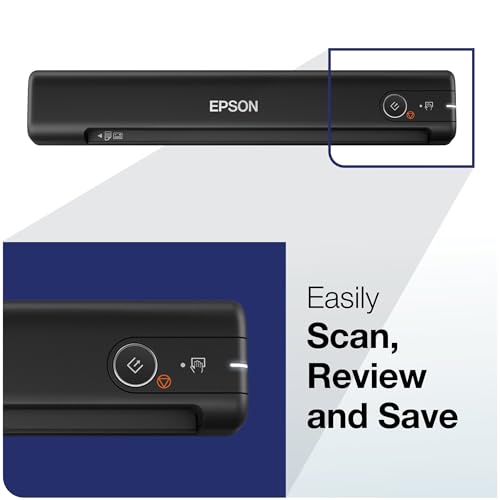 Portable Sheet-Fed Document Scanner for PC and Mac F224