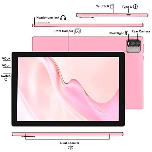 10 Inch Android Tablet with Keyboard Case Mouse Stylus J550018