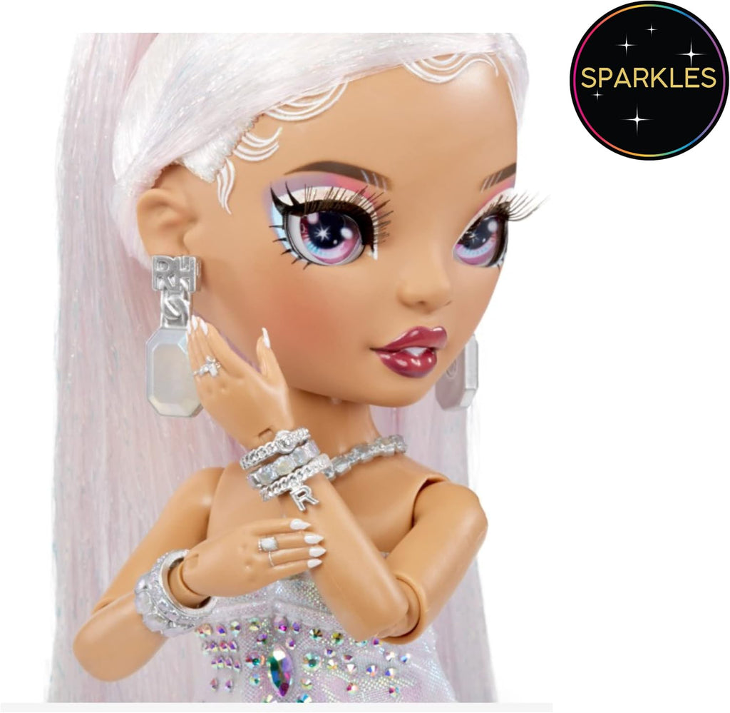 Rainbow High Doll with Multicolor Hair and Iridescent Gown O5195