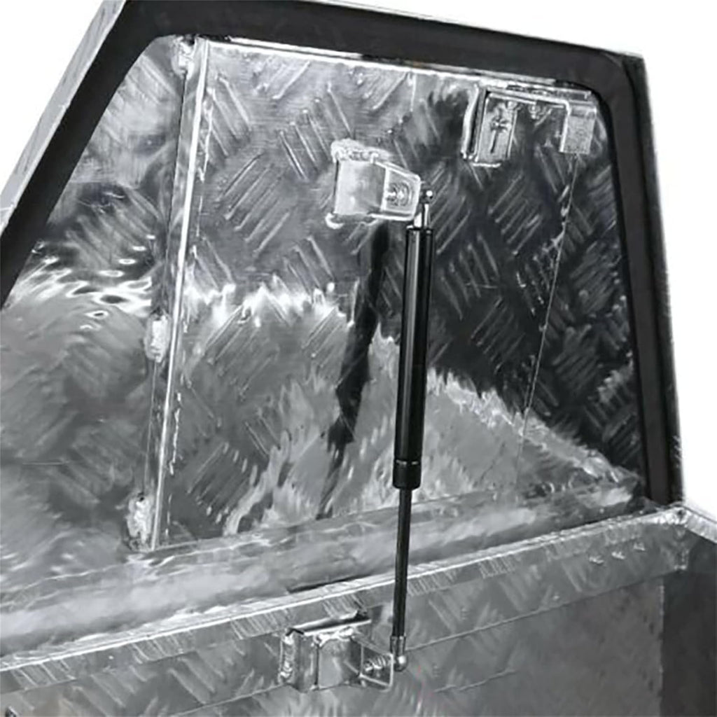 Aluminum Trailer Tongue Tool Box Diamond Tread with Lock & Keys V9757