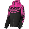 FXR Womens RRX Snowmobile Jacket Omni-Stretch Thermal Dry/Flex Fuchsia/Black - 12