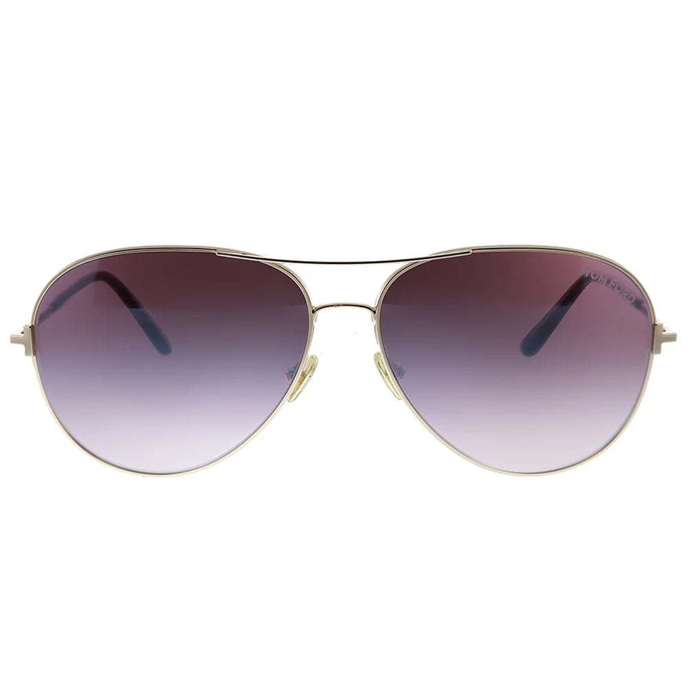 Aviator Sunglasses Rose Gold 61mm P6881