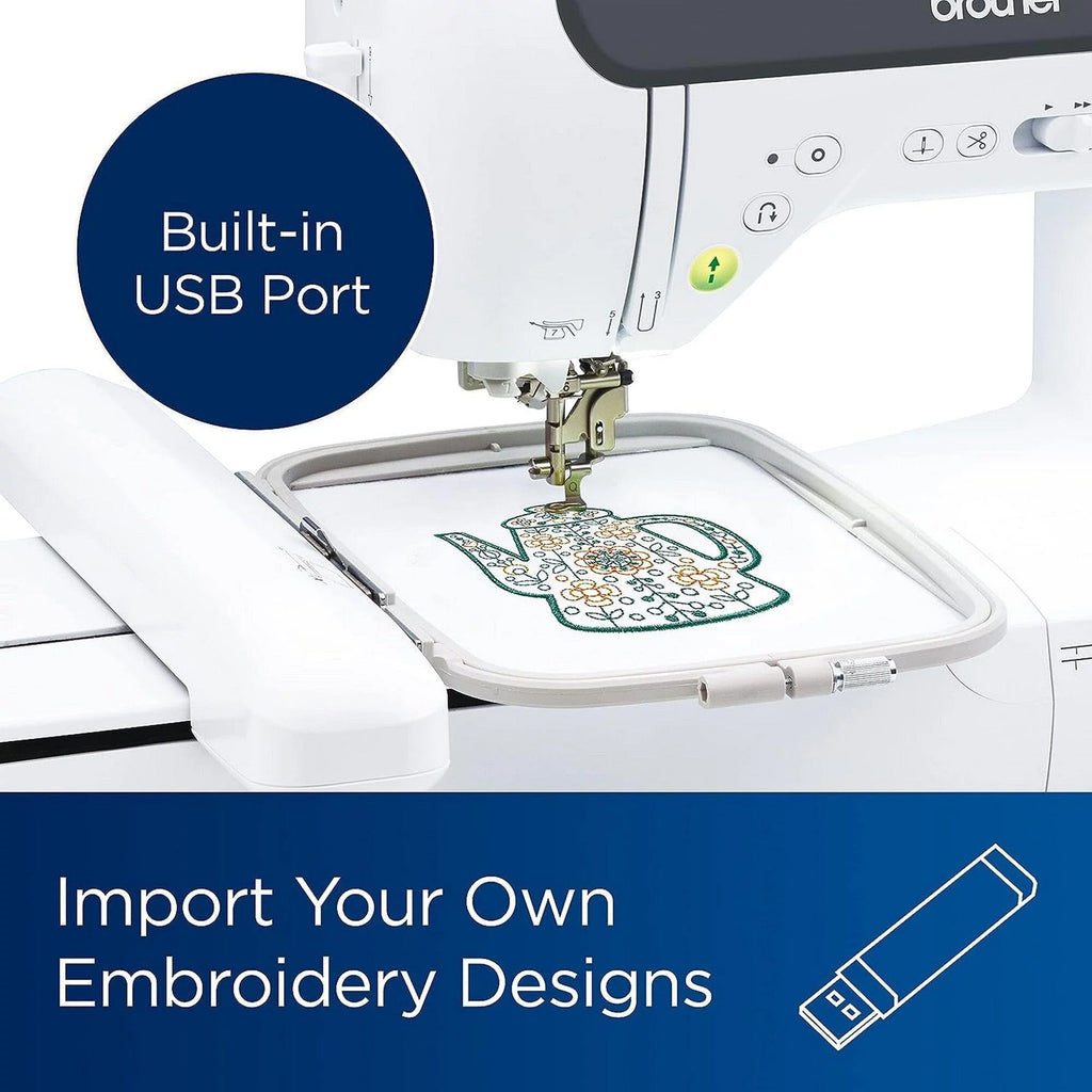 Sewing & Embroidery Machine with Deluxe Bundle G59381