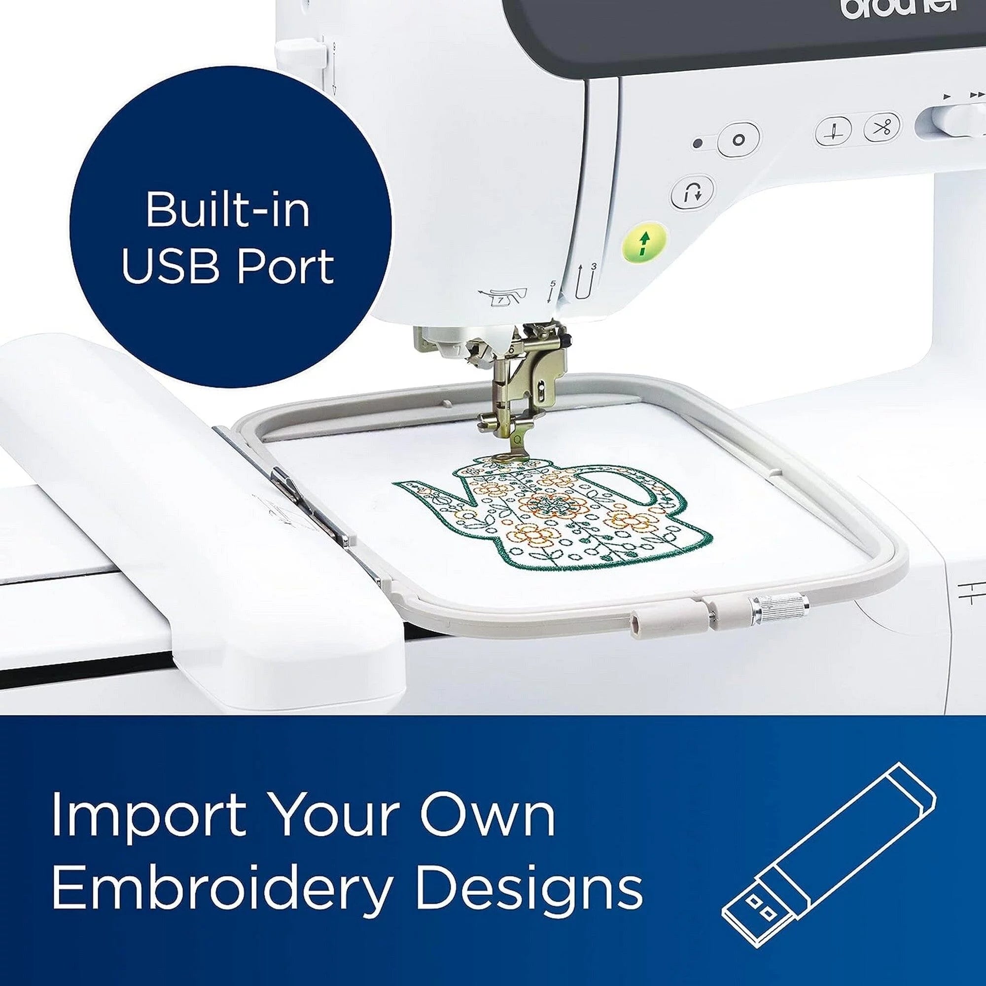 Sewing & Embroidery Machine with Deluxe Bundle G59381