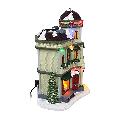 Lighted Musical Christmas Village Collectible Houses U181