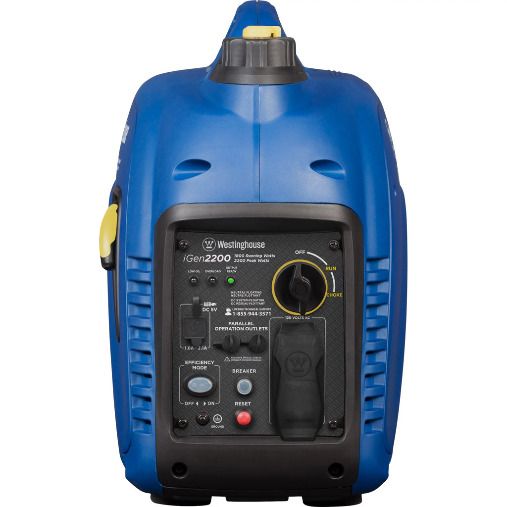 2200 Peak Watt Portable Gas Inverter Generator J7555