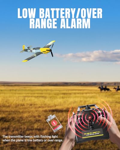 RC Plane 3 Channel Remote Control Airplane Fighter Toy, 2.4GHz 6-axis Gyro, Easy to Fly for Adults Kids Beginners B2466