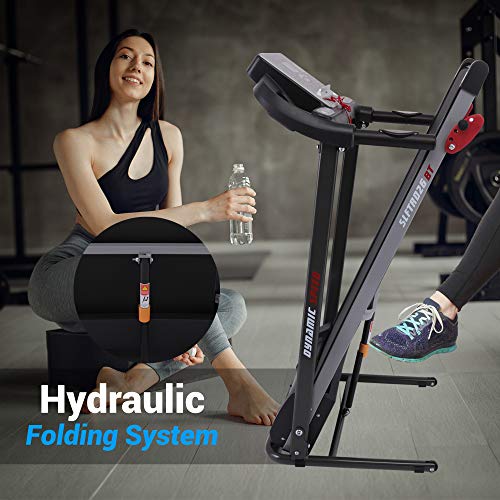 Folding Treadmill for Home Walking and Running with LCD X8597