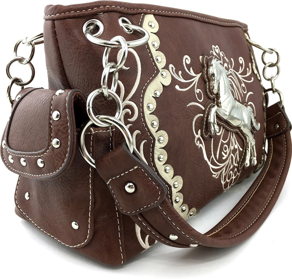 Concealed Carry Handbag Purse with Matching Wallet G357158