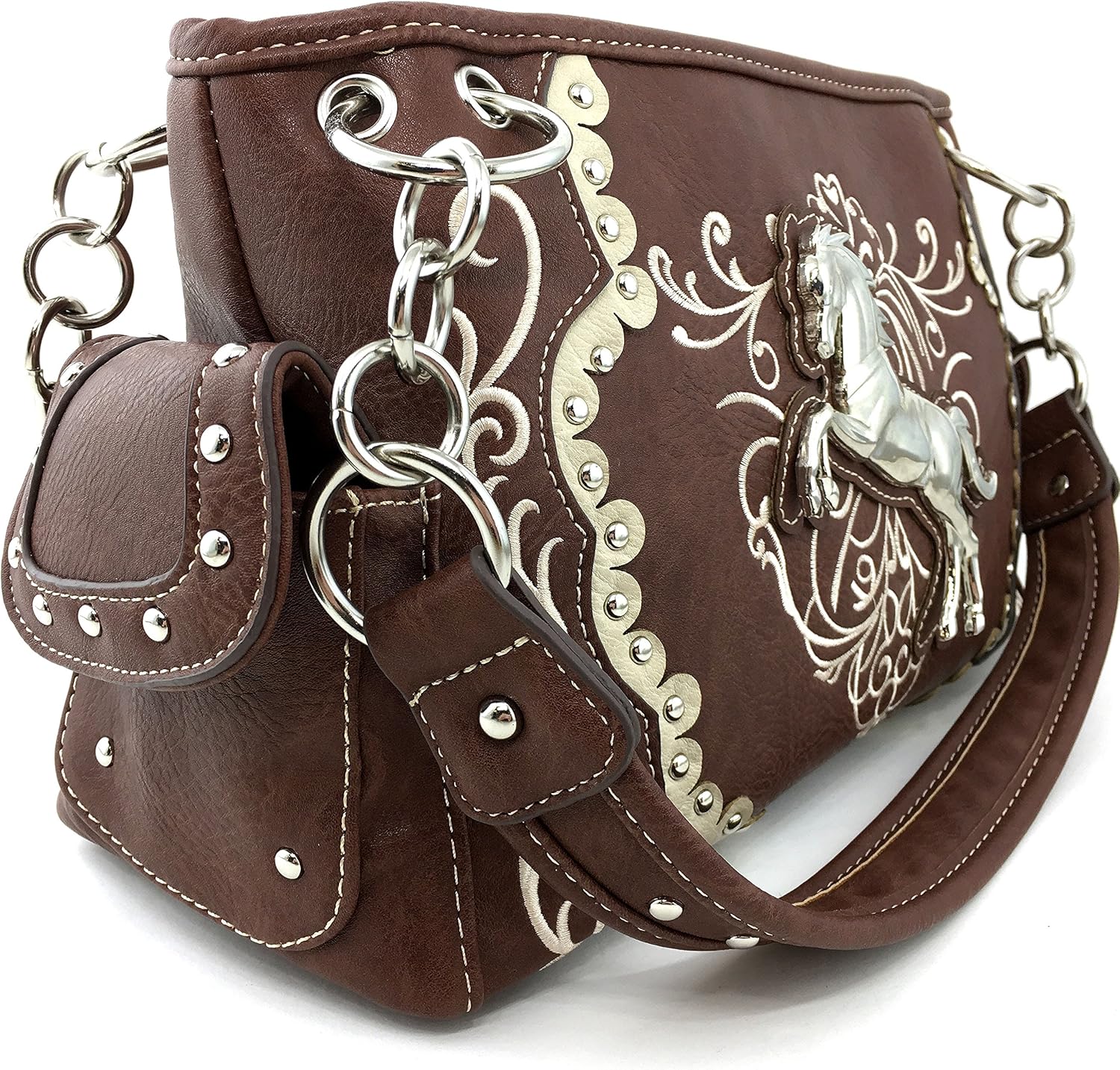 Concealed Carry Handbag Purse with Matching Wallet G357158
