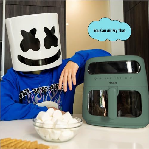 8 QT Digital Air Fryer with Touch Screen, Timer and Auto Shut-off, Lavender L33592