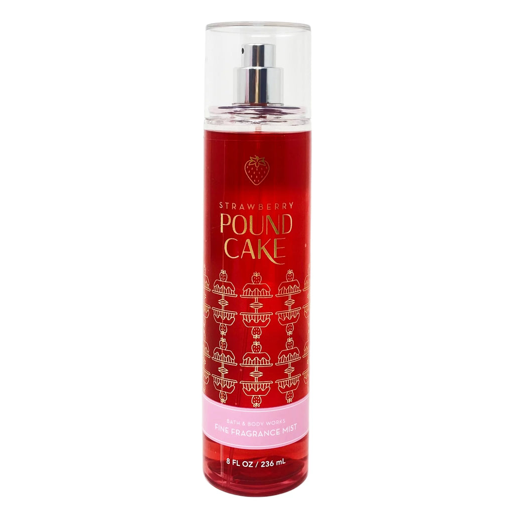 Strawberry Pound Cake 3 Piece Gift Set with Fragrance Mist, Shower Gel & Body Lotion I3993