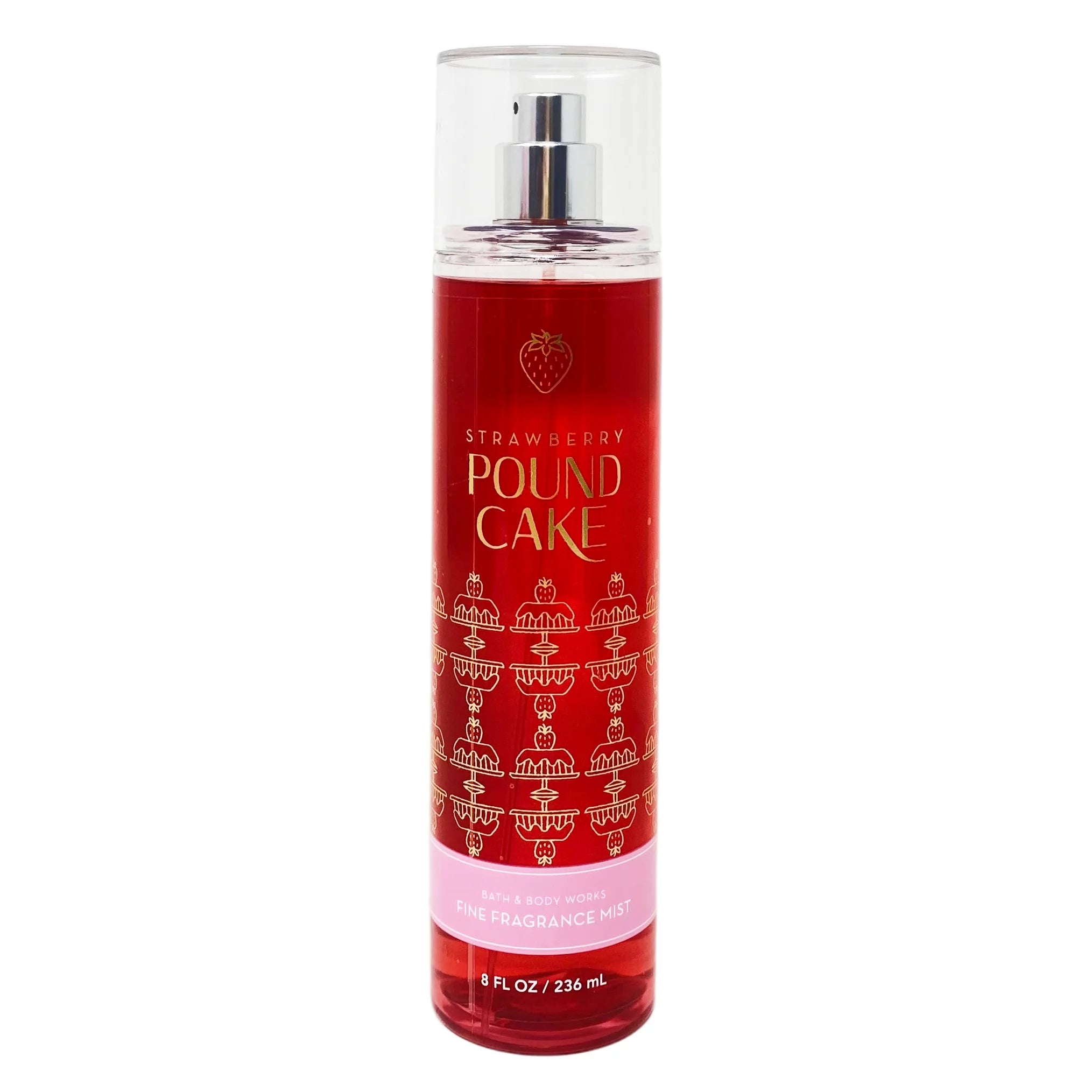 Strawberry Pound Cake 3 Piece Gift Set with Fragrance Mist, Shower Gel & Body Lotion I3993