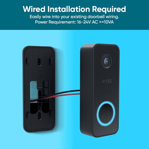 Video Doorbell v2, 2K Video, Two-Way Audio, Weatherproof S925