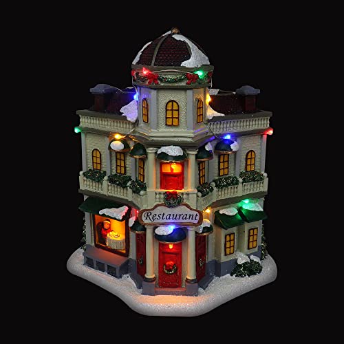 Lighted Musical Christmas Village Collectible Houses U181