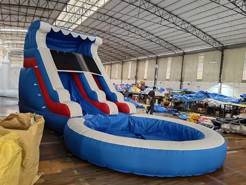 Commercial Inflatable Water Slide with Splash Pool for Kids and Adults B8978