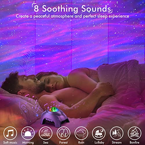 Galaxy Projector with Bluetooth Speaker and White Noise for Bedroom P99664