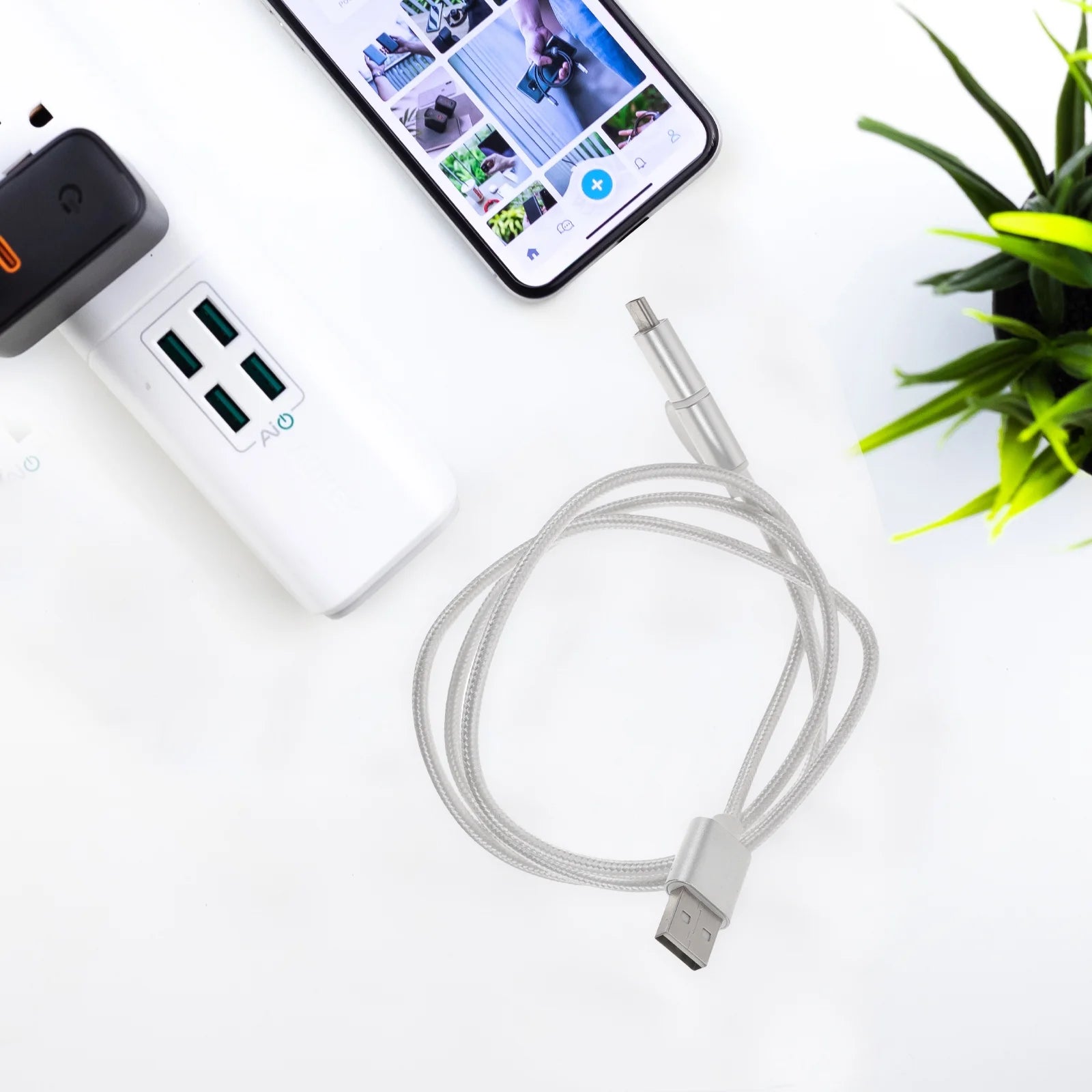 2 Pack Phone Car Charger Cables C1614