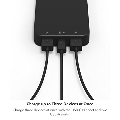 Power Bank 20000mAh with USB-A and USB-C Fast Charging Y77146
