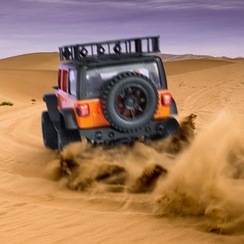 1/12 Off-Road Climbing Car 4x4 Rock Crawler with LED Lights and Metal Drive Shaft R50858