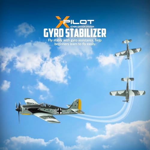 RC Plane 3 Channel Remote Control Airplane Fighter Toy, 2.4GHz 6-axis Gyro, Easy to Fly for Adults Kids Beginners B2466