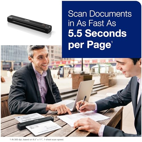 Portable Sheet-Fed Document Scanner for PC and Mac F224