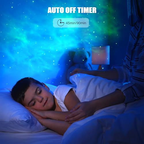 Astronaut Star Projector Night Light with Remote and Timer E396
