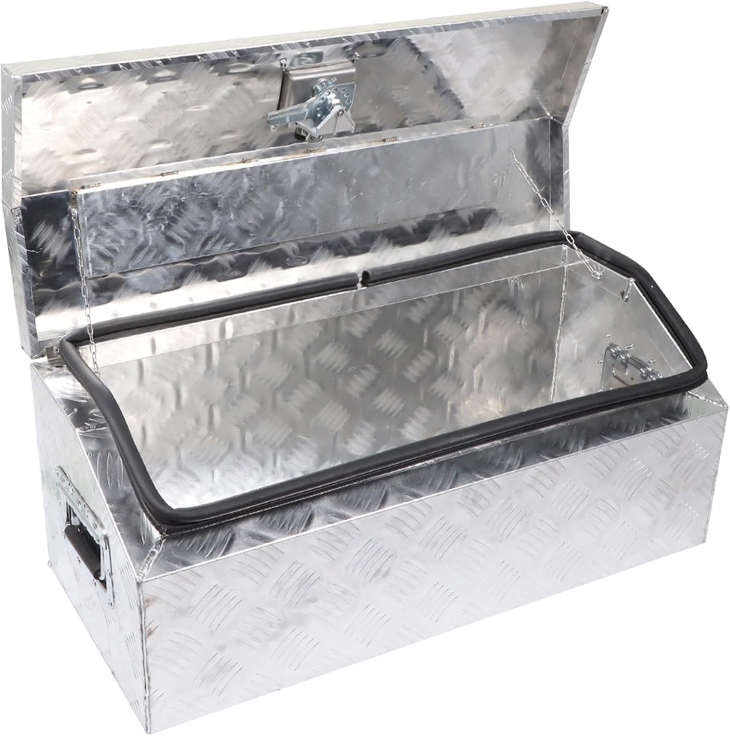 Aluminum Trailer Tool Box for Pickup Truck Bed Storage L86953