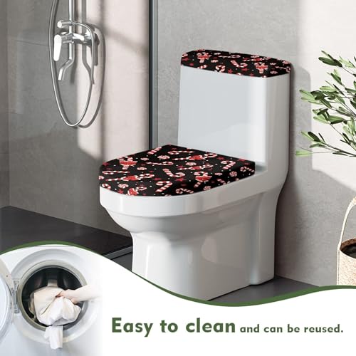 Christmas Toilet Lid and Tank Cover Set for Bathroom Decor K51670