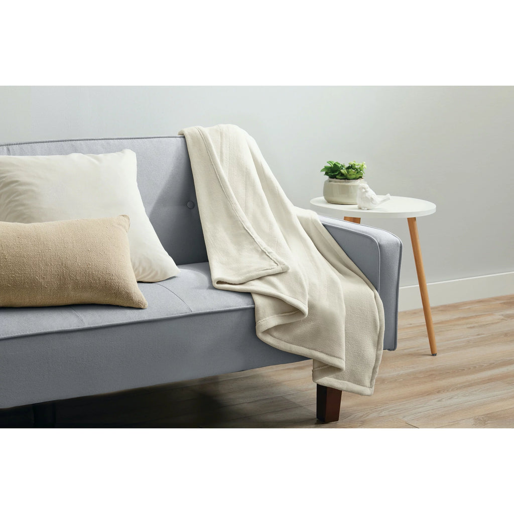 Electric Throw Blanket 50 x 60, Seashell F821097