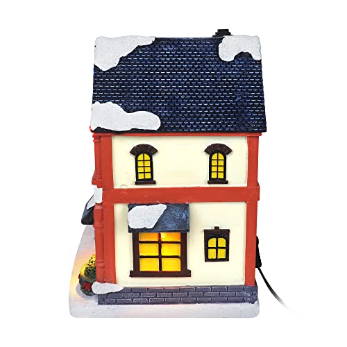 Lighted Musical Christmas Village Collectible Houses U181