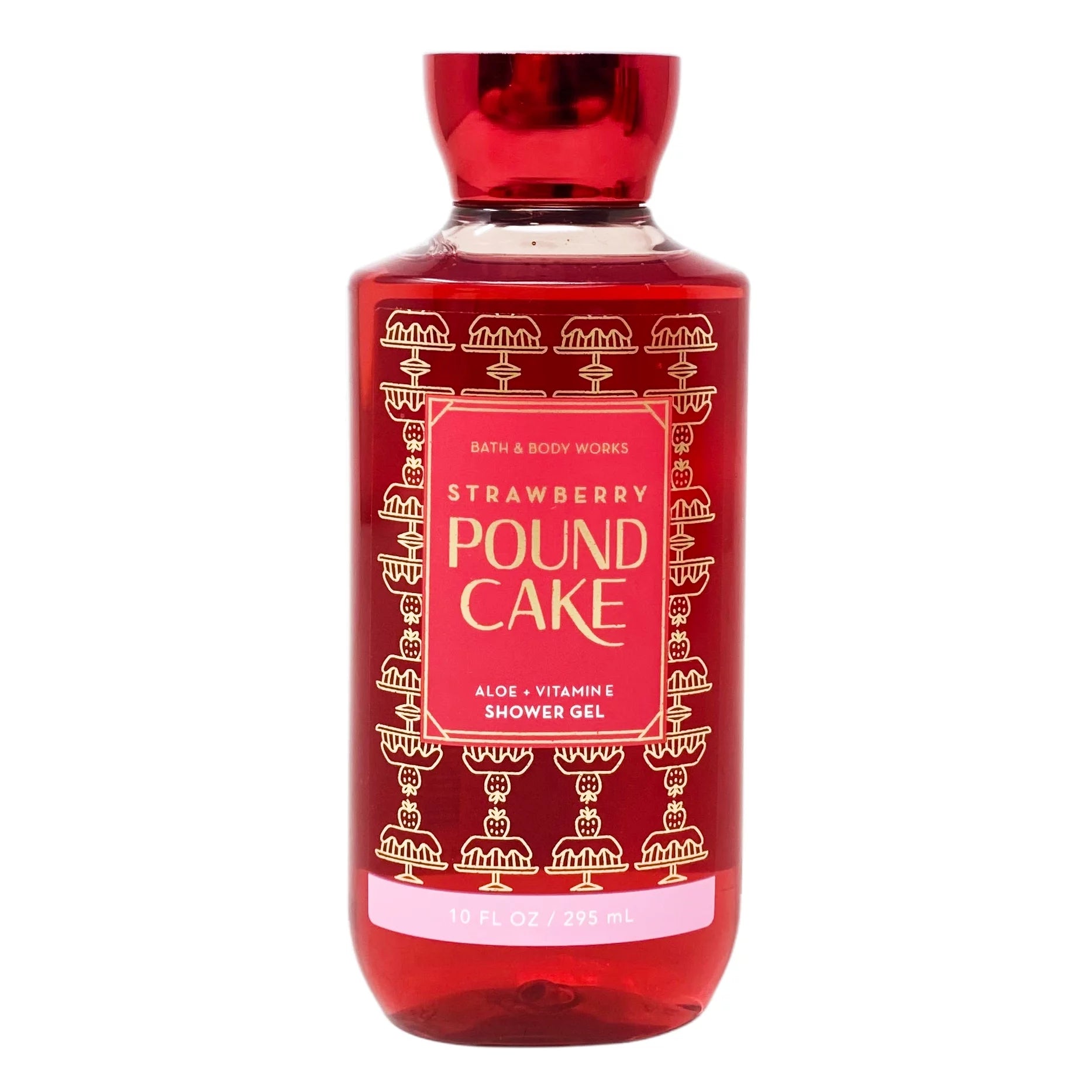 Strawberry Pound Cake 3 Piece Gift Set with Fragrance Mist, Shower Gel & Body Lotion I3993