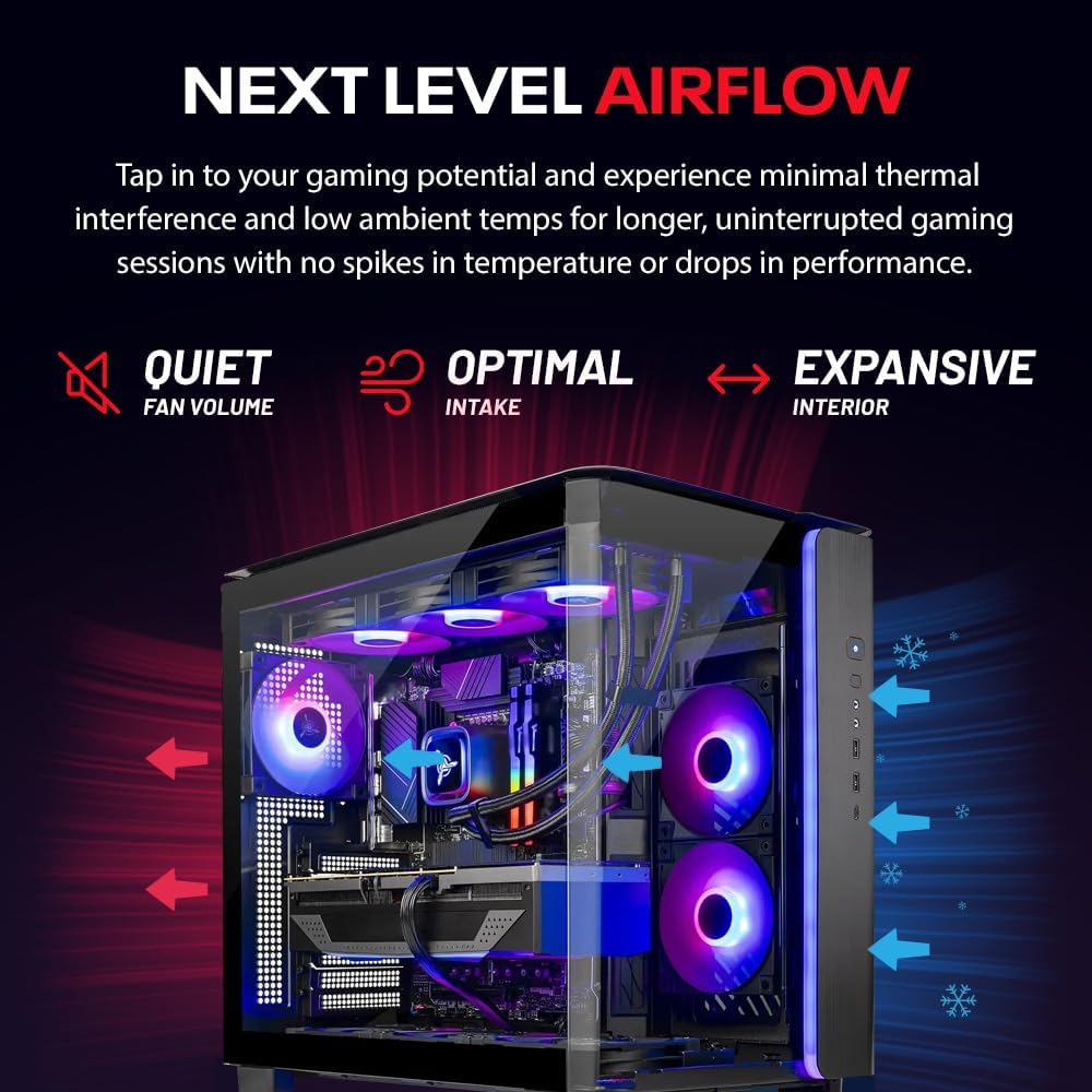 Gaming PC Desktop, Ryzen 7 7700X, RTX 4070 Ti Super, 32GB RAM, 1TB SSD Z9059