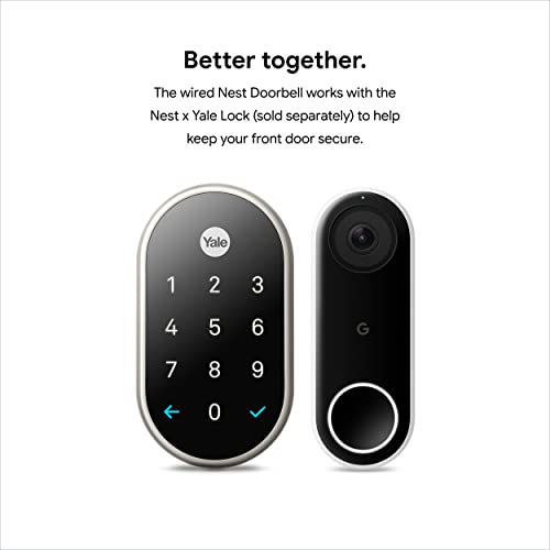 Video Doorbell with 24/7 Streaming, HDR Video, Night Vision, and Person Alerts E394790