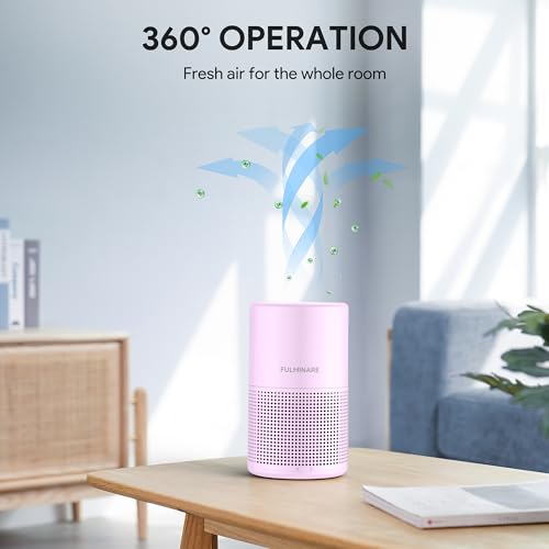 H13 True HEPA Air Purifier for Bedroom, Quiet with Night Light V933