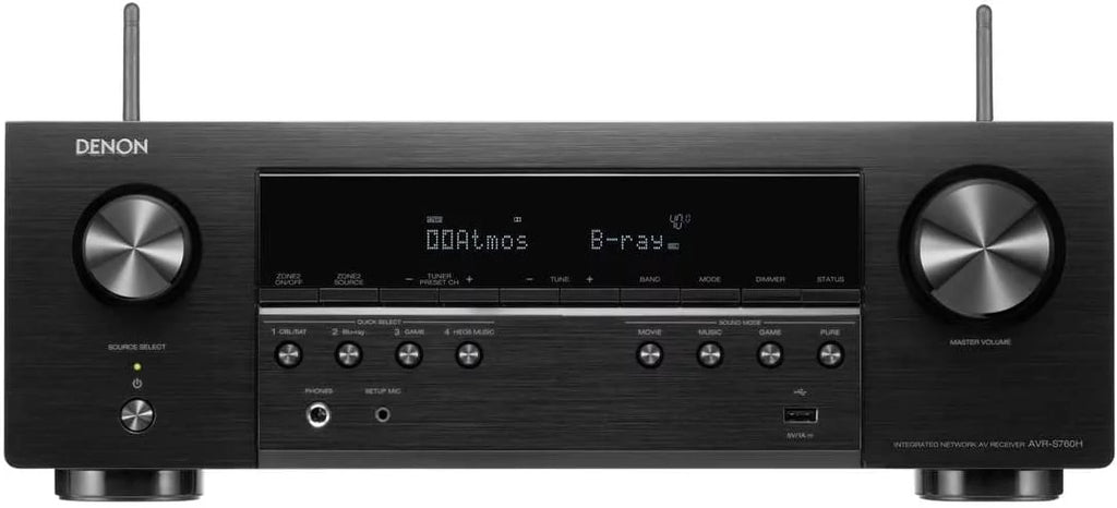 7.2 Home Theater AV Receiver 8K Ultra HD 4K/120 Bluetooth H847005