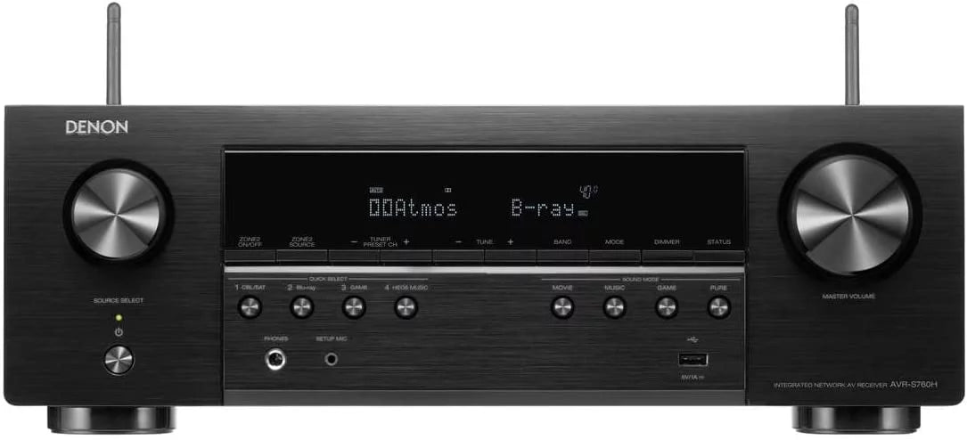 7.2 Home Theater AV Receiver 8K Ultra HD 4K/120 Bluetooth H847005