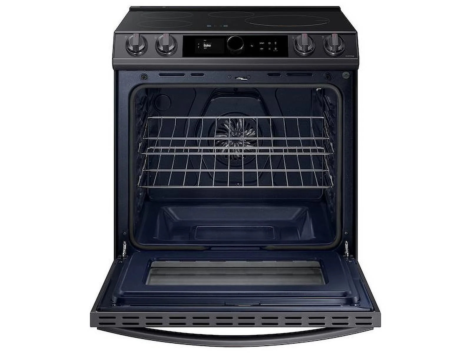 6.3 cu. ft. Smart Slide-in Induction Range, Black Stainless O860