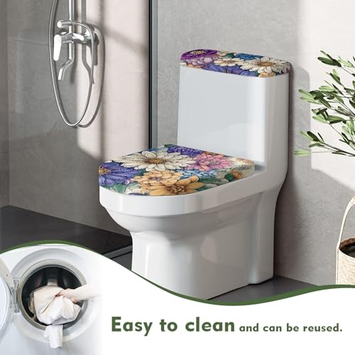 Christmas Toilet Lid and Tank Cover Set for Bathroom Decor K51670