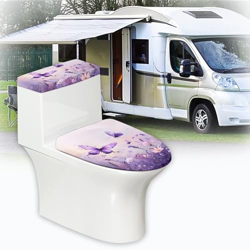 Christmas Toilet Lid and Tank Cover Set for Bathroom Decor K51670