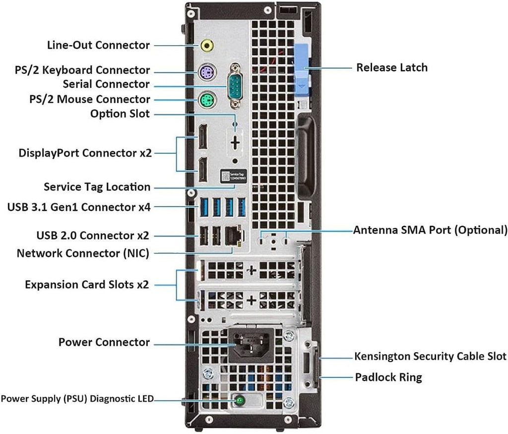 Desktop PC, Intel Core i7, 16GB RAM, 512GB SSD, Windows 11 Pro X652